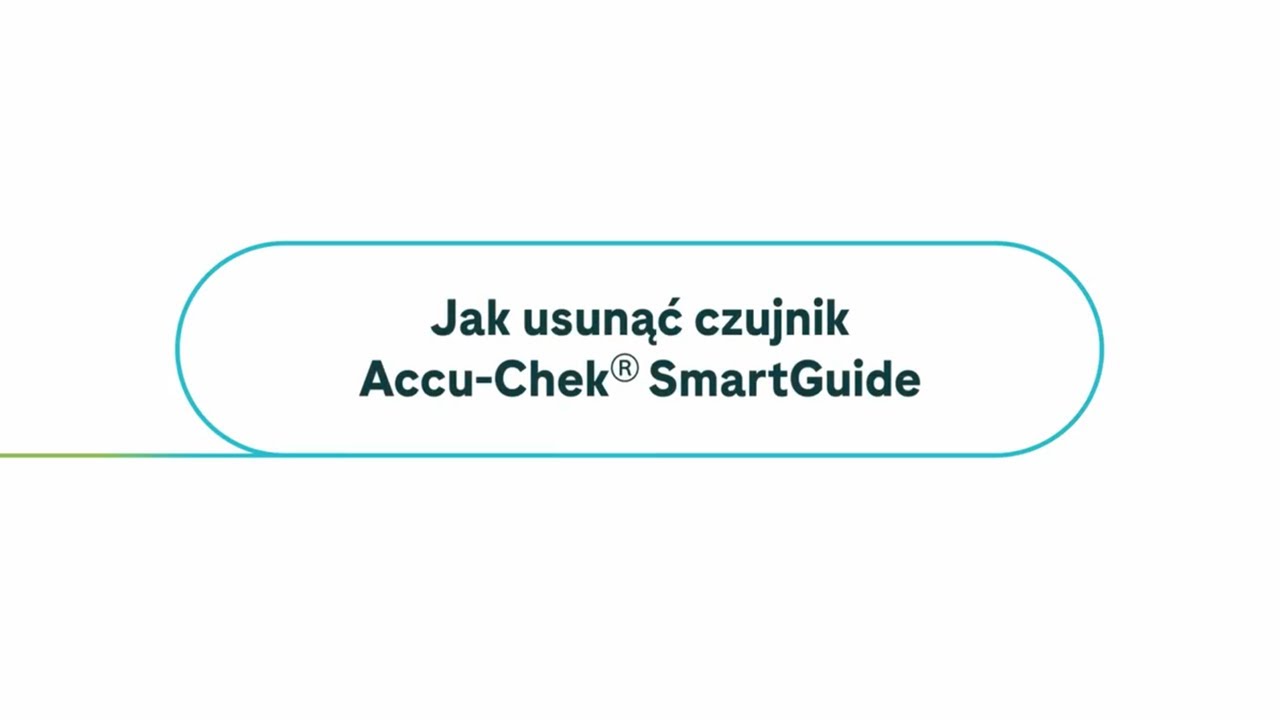 Rozwiązanie CGM Accu-Chek SmartGuide